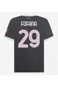 AC Milan Youssouf Fofana #29 Jalkapallovaatteet Kolmaspaita 2024-25 Lyhythihainen